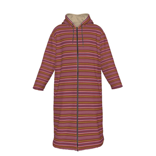 Men's Métis Sash Long Fleece Jacket