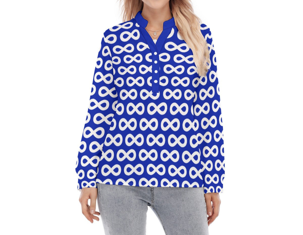 Métis Infinity Long Sleeve Blouse