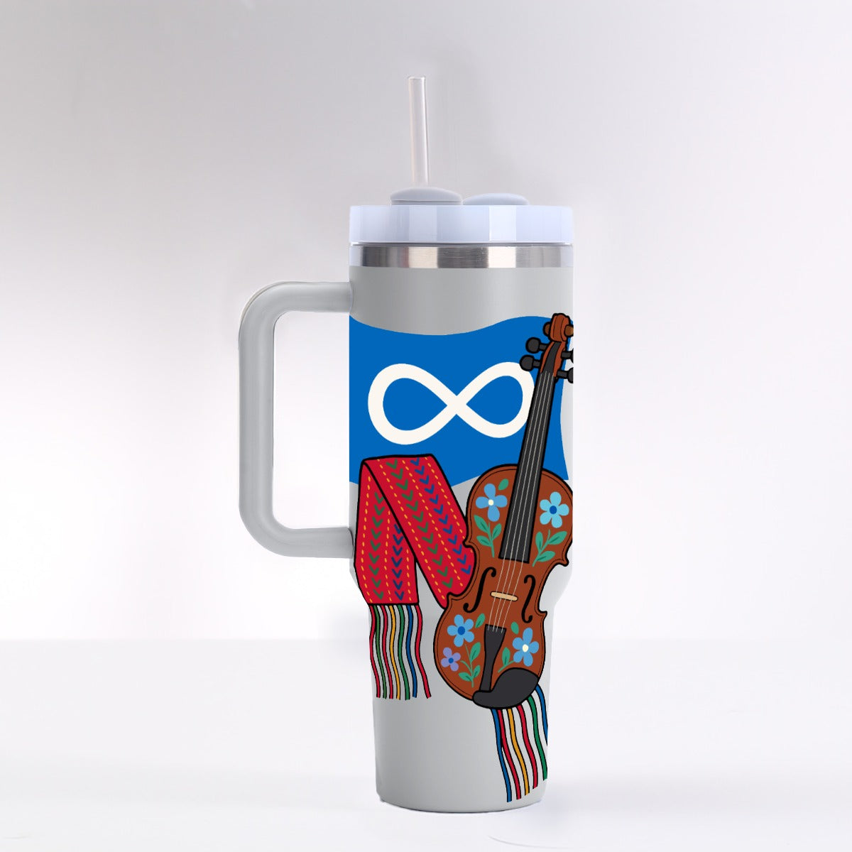 Métis Heritage 40 oz Travel Tumbler