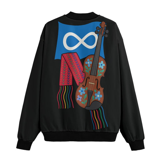 Métis Fiddle Fleece Bomber Jacket