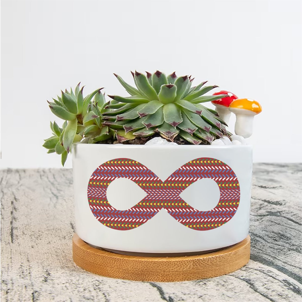 Infinity Sash Flowerpot