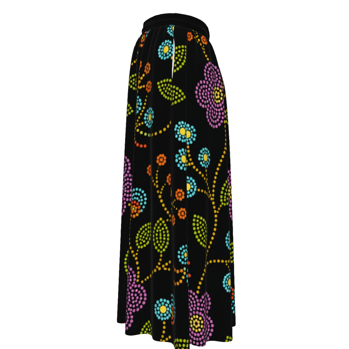Prairie Bloom Lined Maxi Skirt