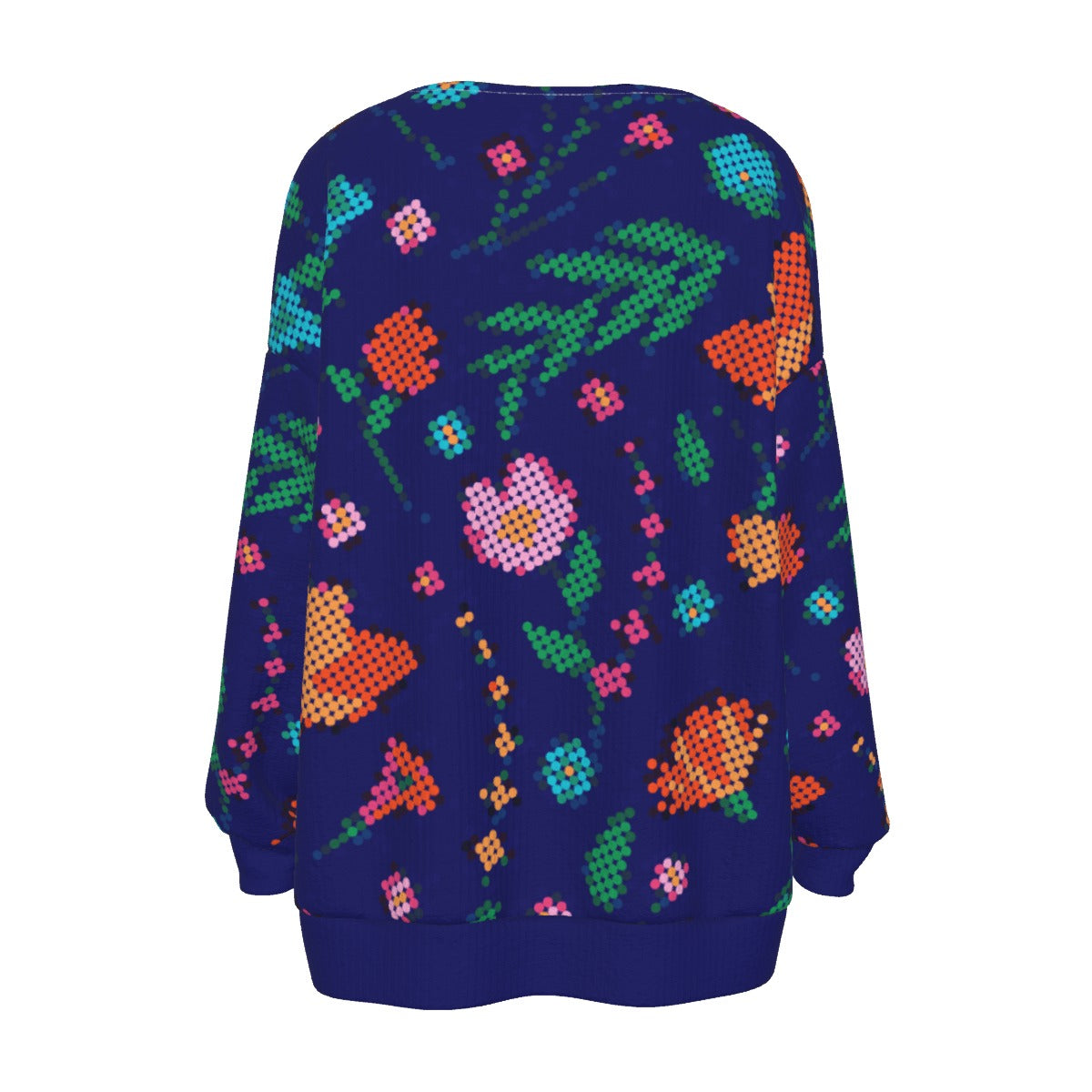 Women's Métis Digital Dotted Floral Cardigan