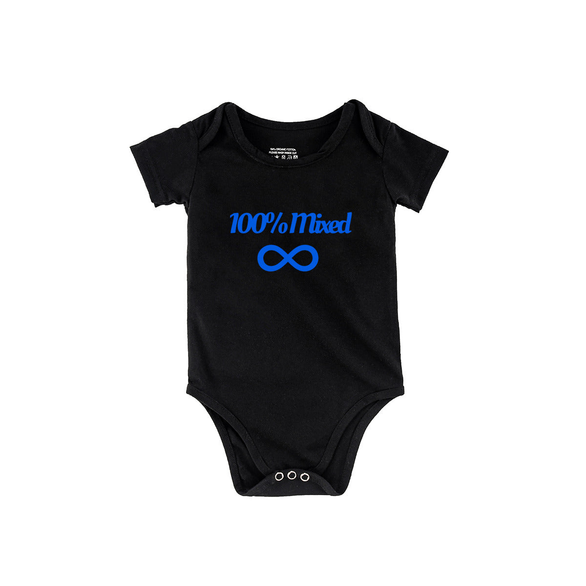 "100 Mixed" Baby Onesie