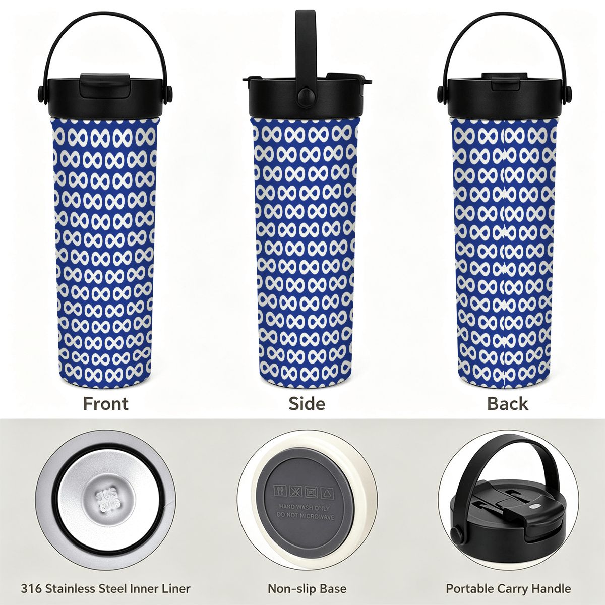 Métis Infinity Tea Infuser Tumbler – 20 oz