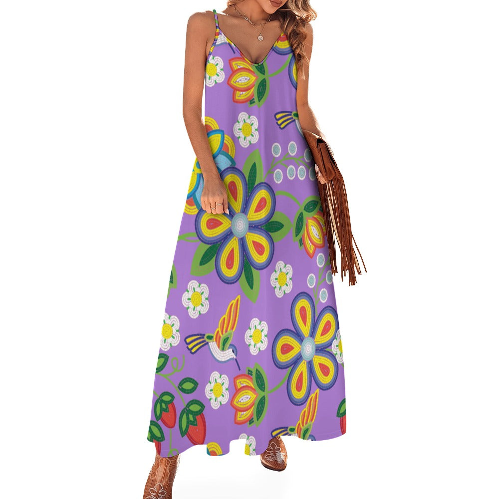 Lavender Meadow Maxi Dress