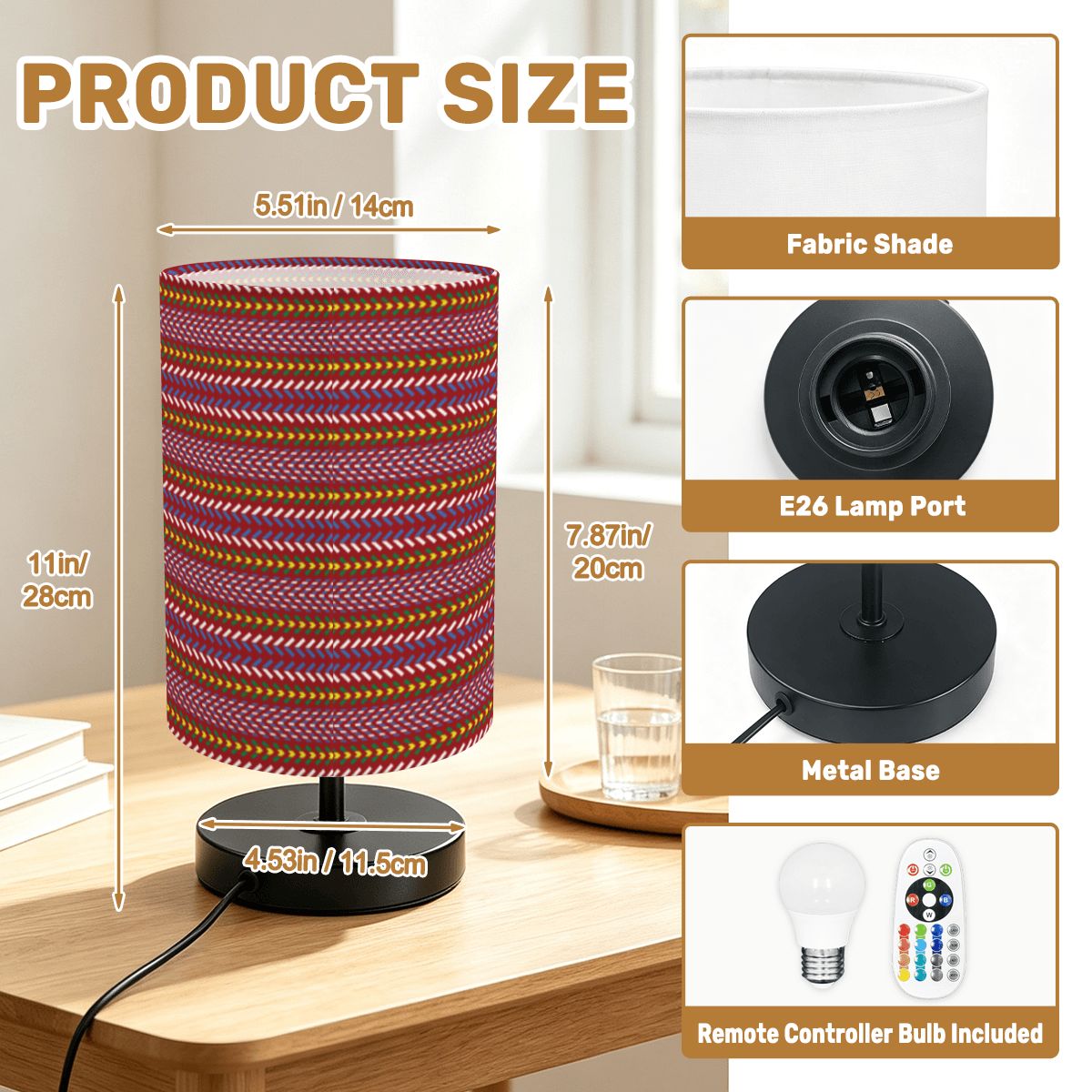 Métis Sash Ambient Table Lamp