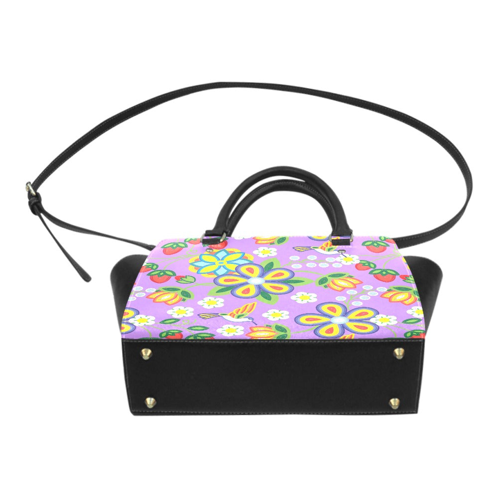 Lavender Meadow Classic Shoulder Handbag