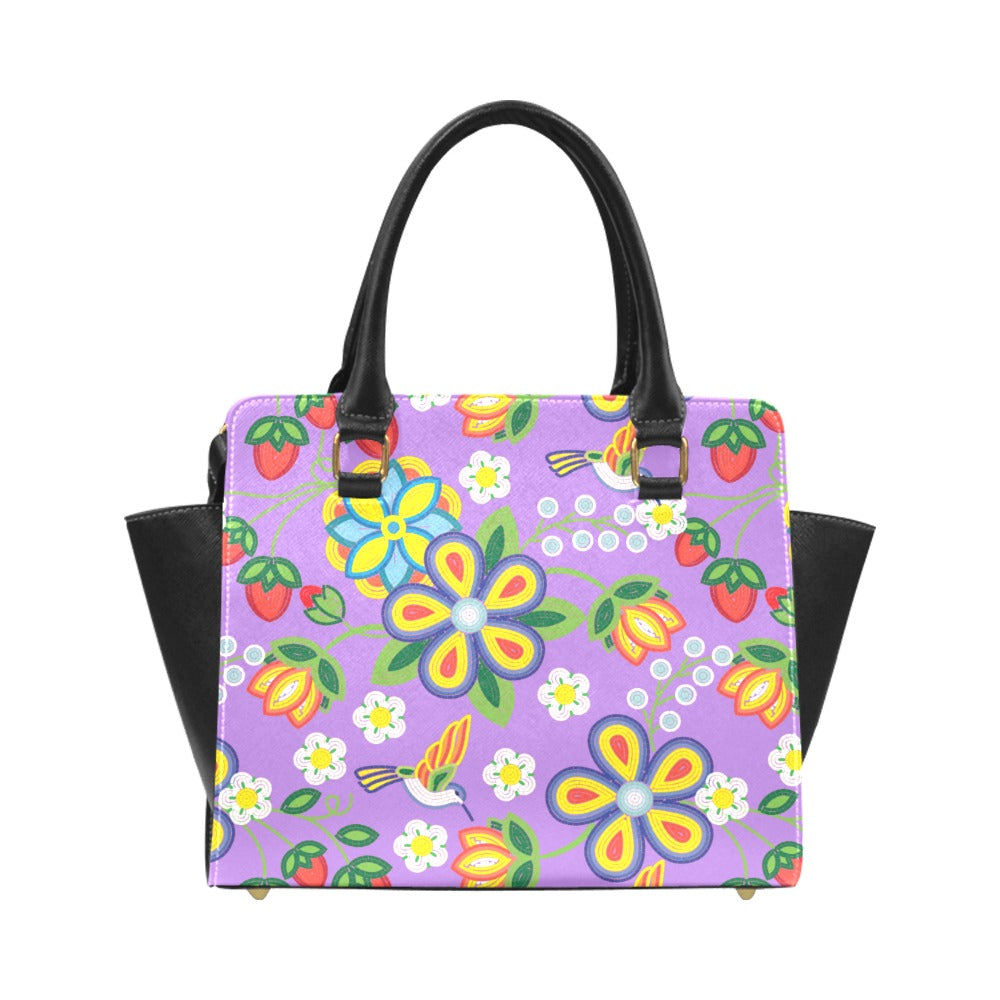 Lavender Meadow Classic Shoulder Handbag