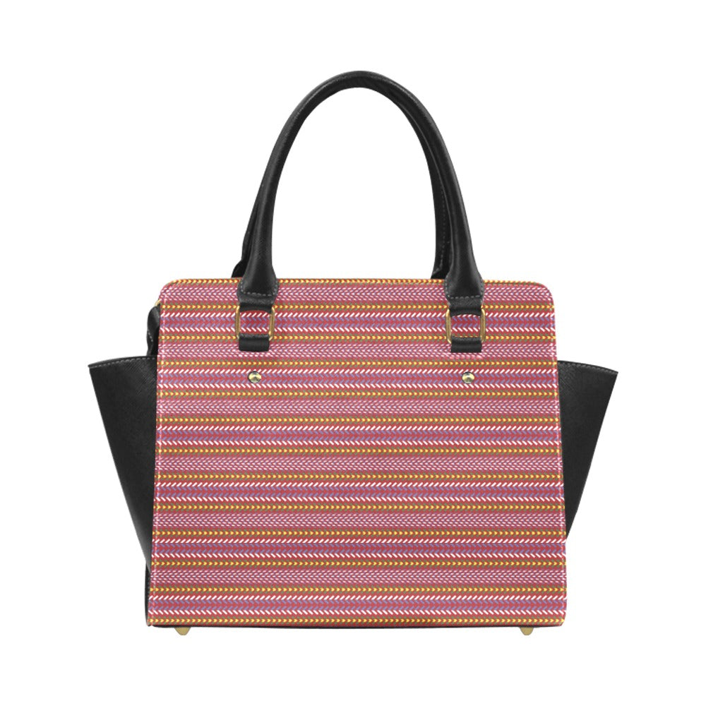 Métis Sash Print Classic Shoulder Handbag