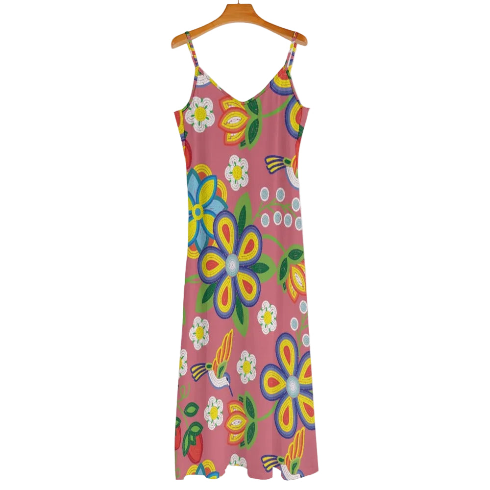 Blush Meadow Maxi Dress