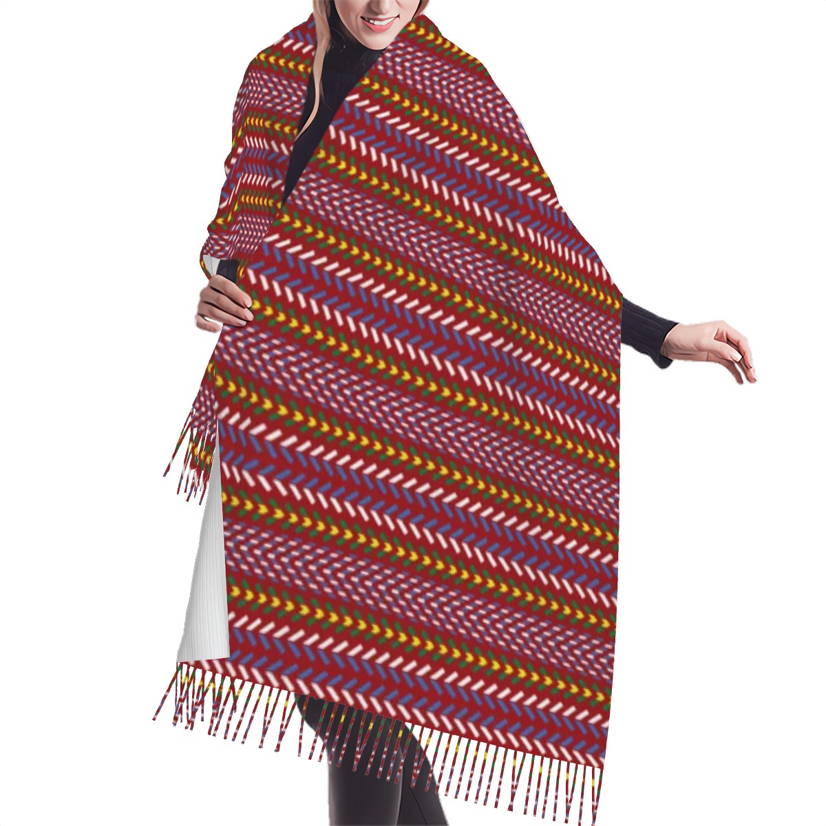 Métis Sash Print Scarf
