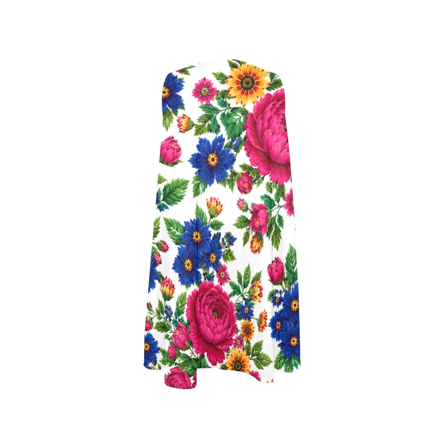 Snow Kokum Floral Sleeveless Pocket Dress