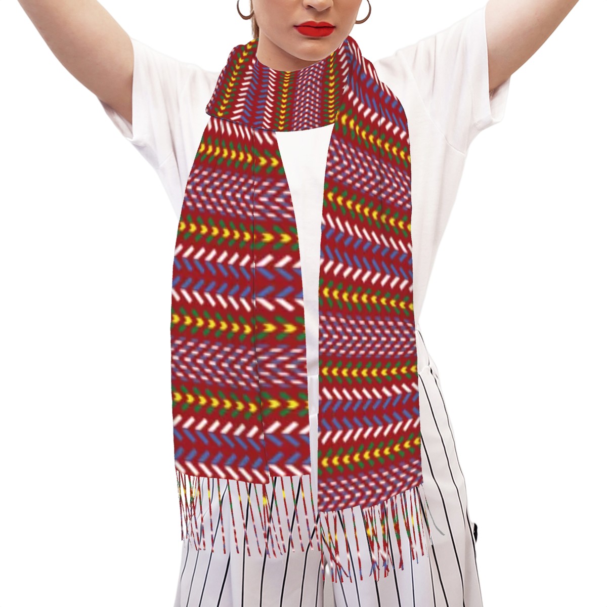 Métis Sash Print Scarf