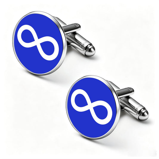 Métis Infinity Flag Cufflinks