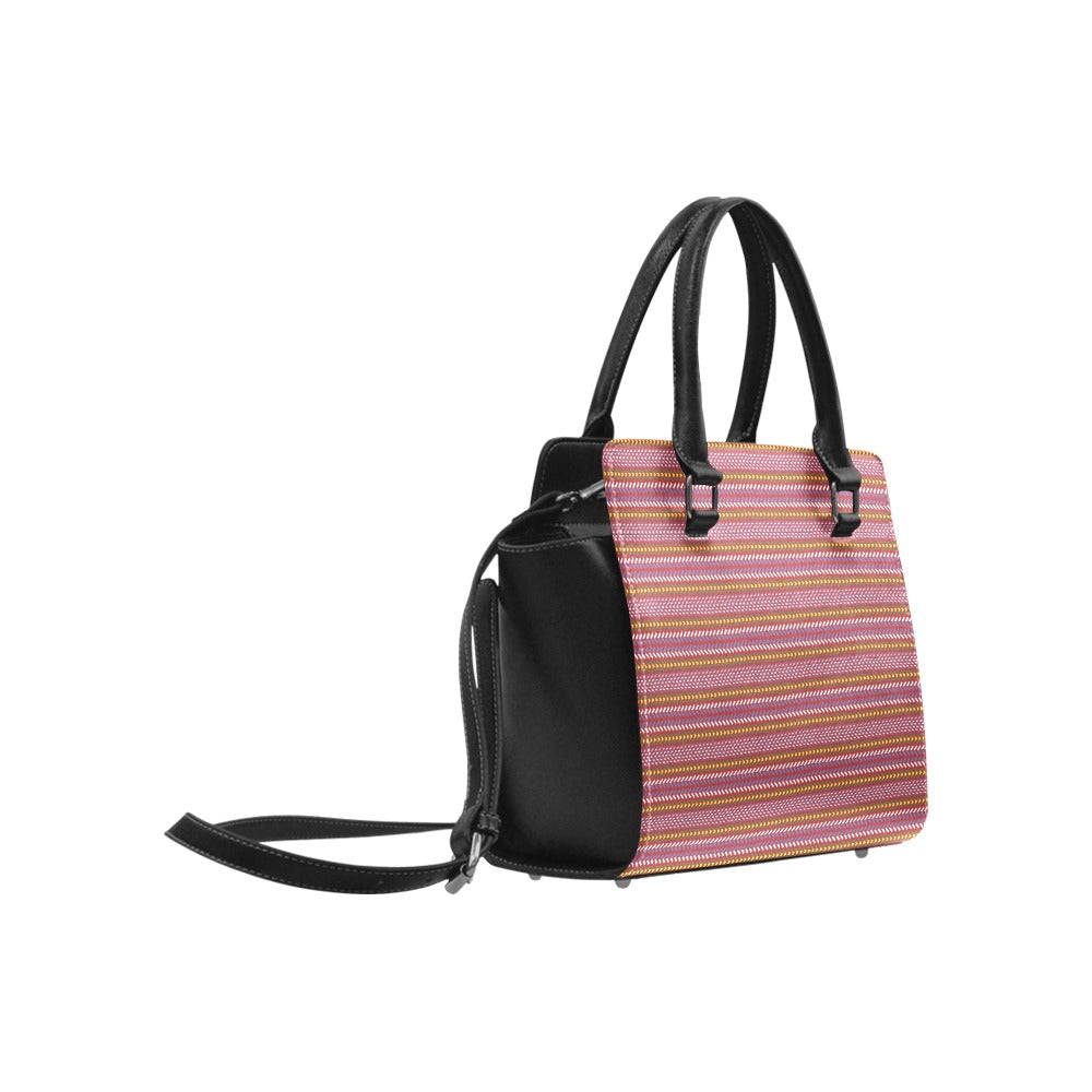 Métis Sash Print Classic Shoulder Handbag