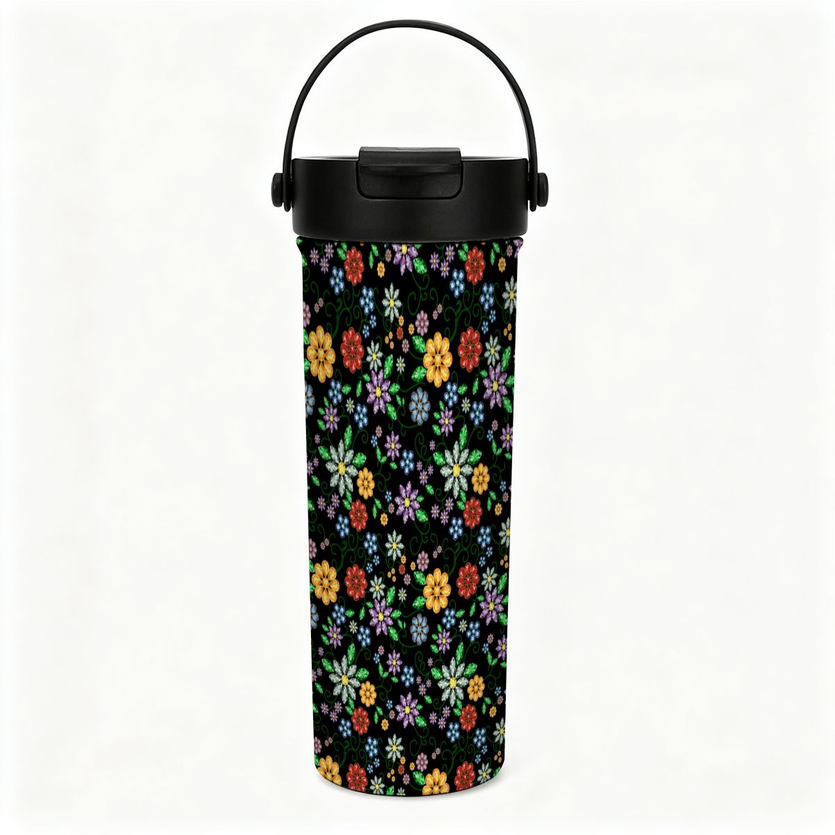 Prairie Garden Tea Infuser Tumbler – 20 oz