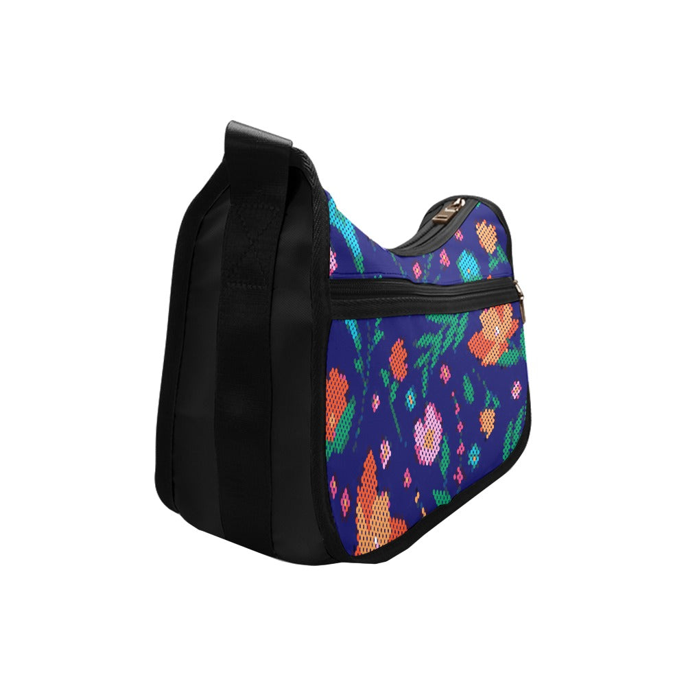 Métis Dotted Floral Shoulder Bag