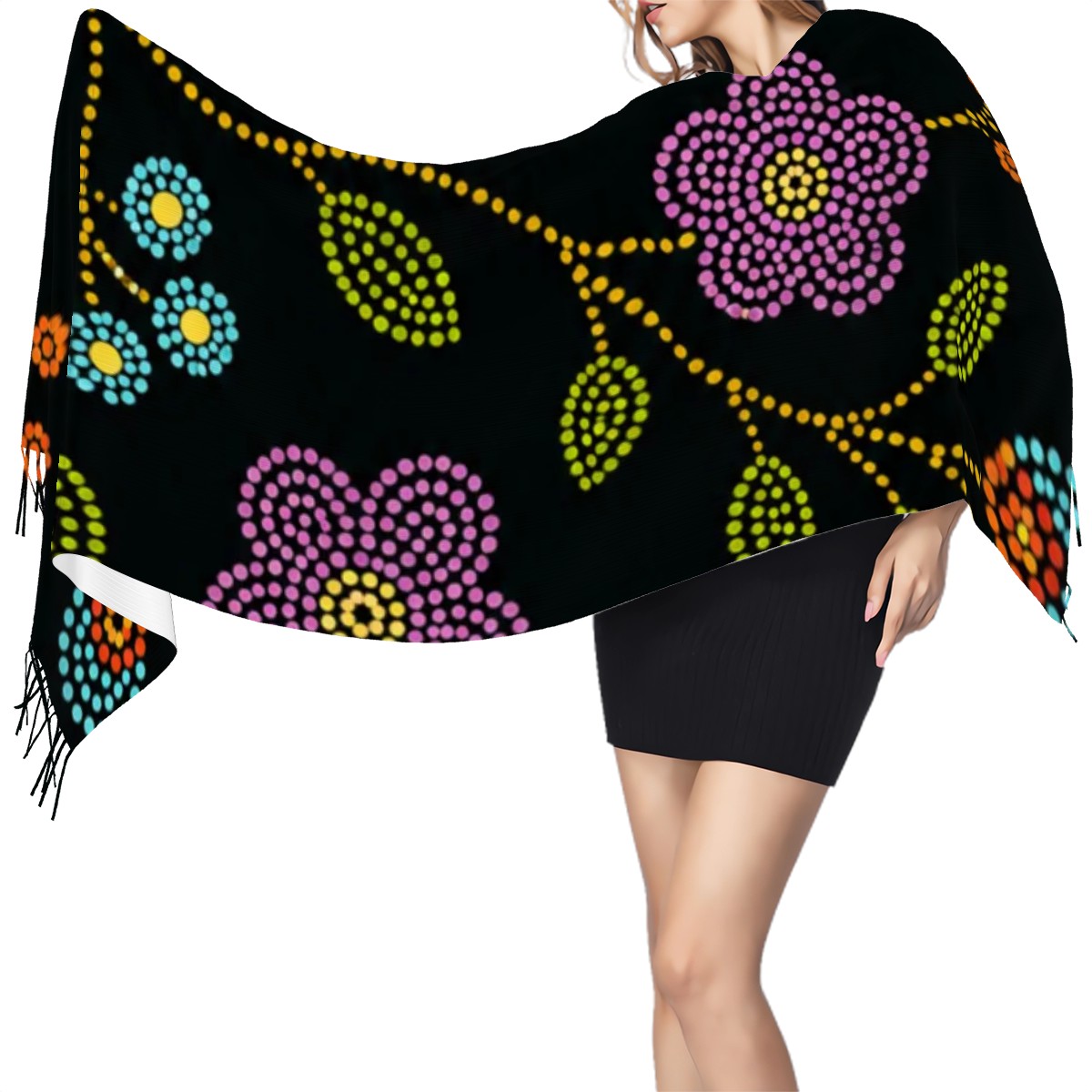 Prairie Bloom Infinity Scarf