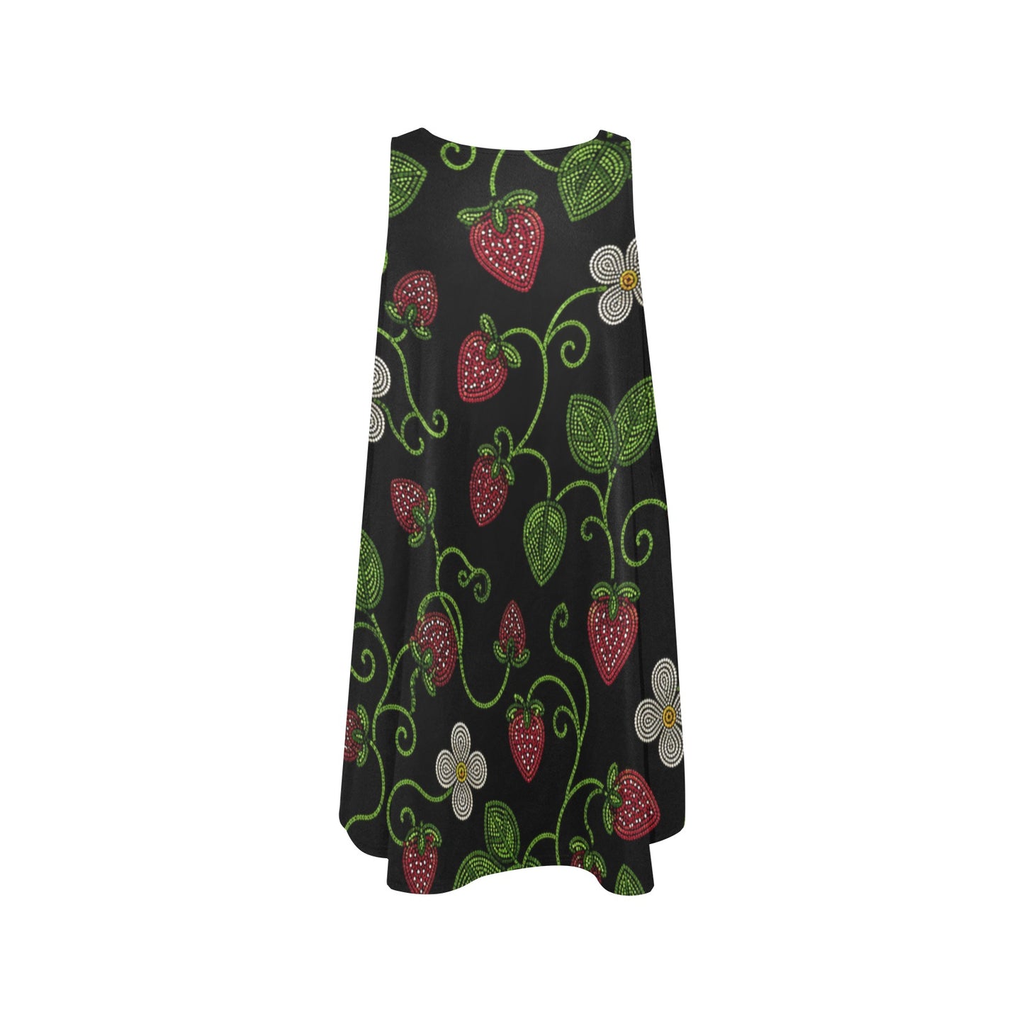Wild Strawberry Sleeveless Pocket Dress