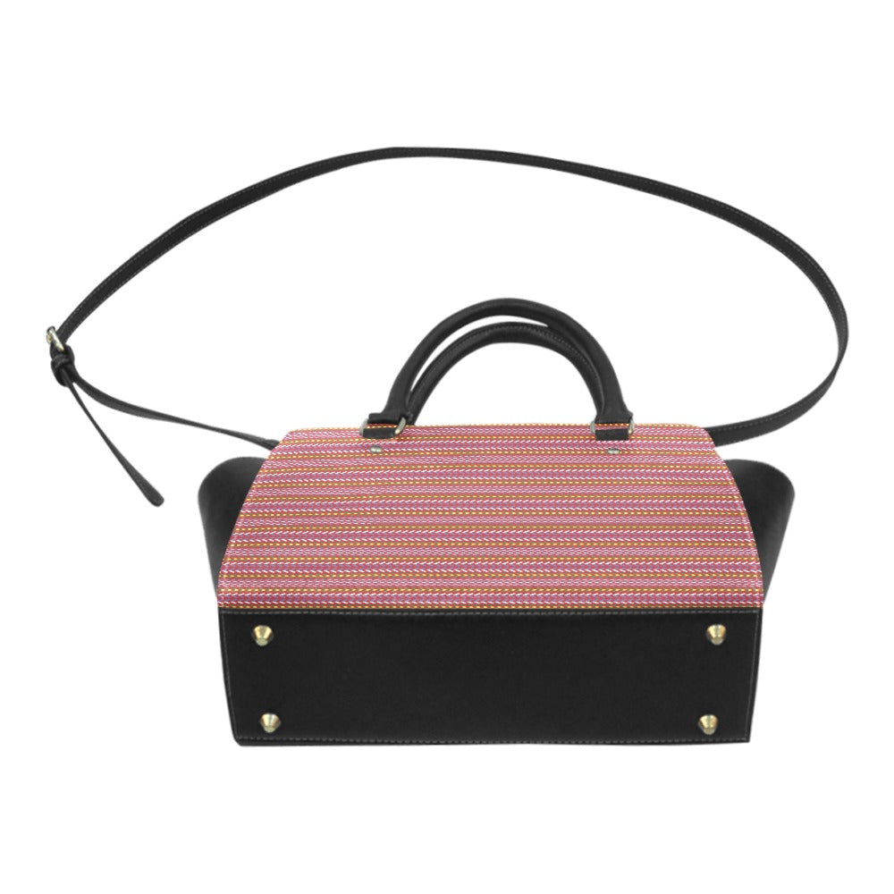 Métis Sash Print Classic Shoulder Handbag