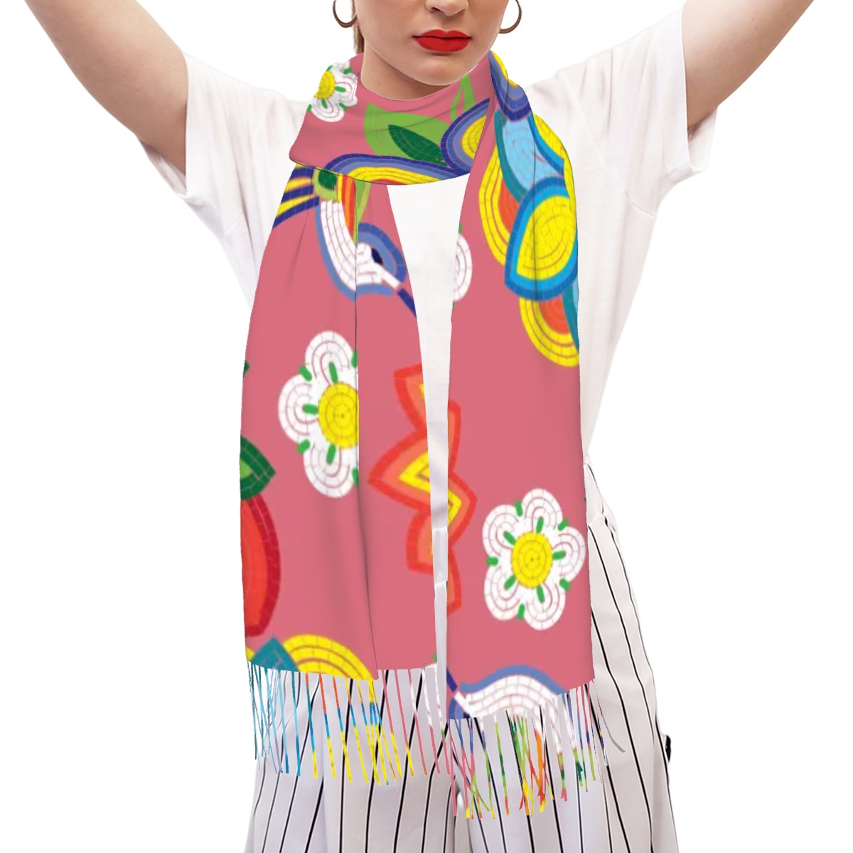 Blush Meadow Scarf