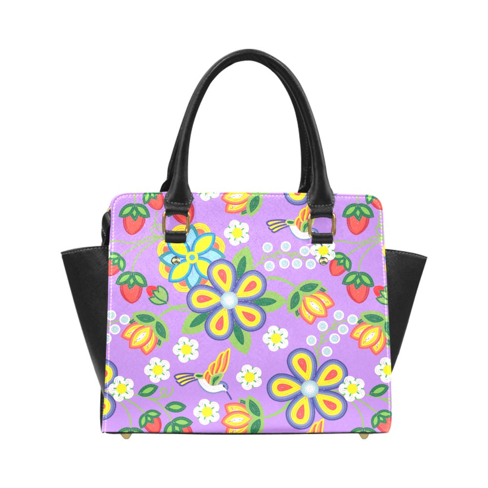 Lavender Meadow Classic Shoulder Handbag