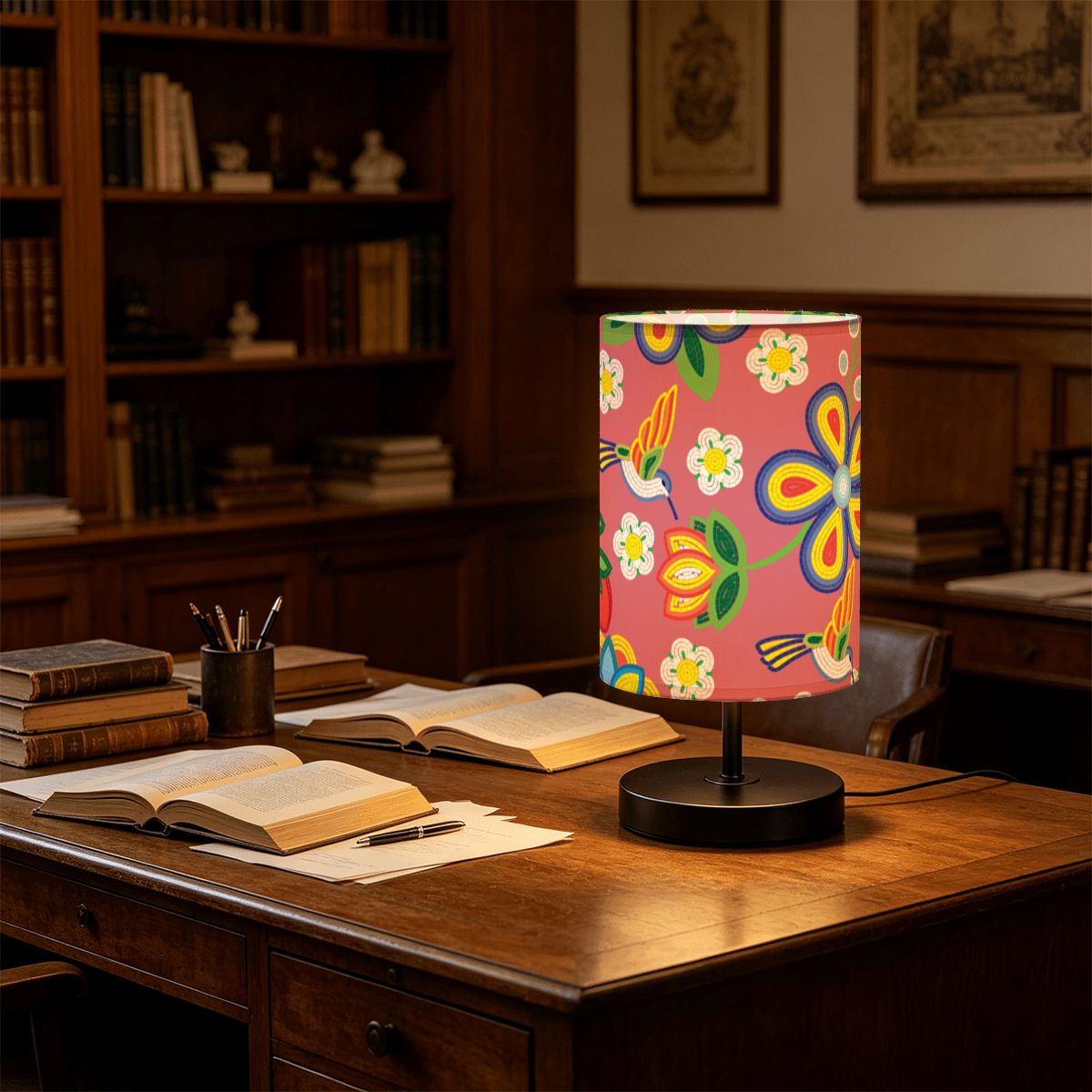Blush Meadow Ambient Table Lamp