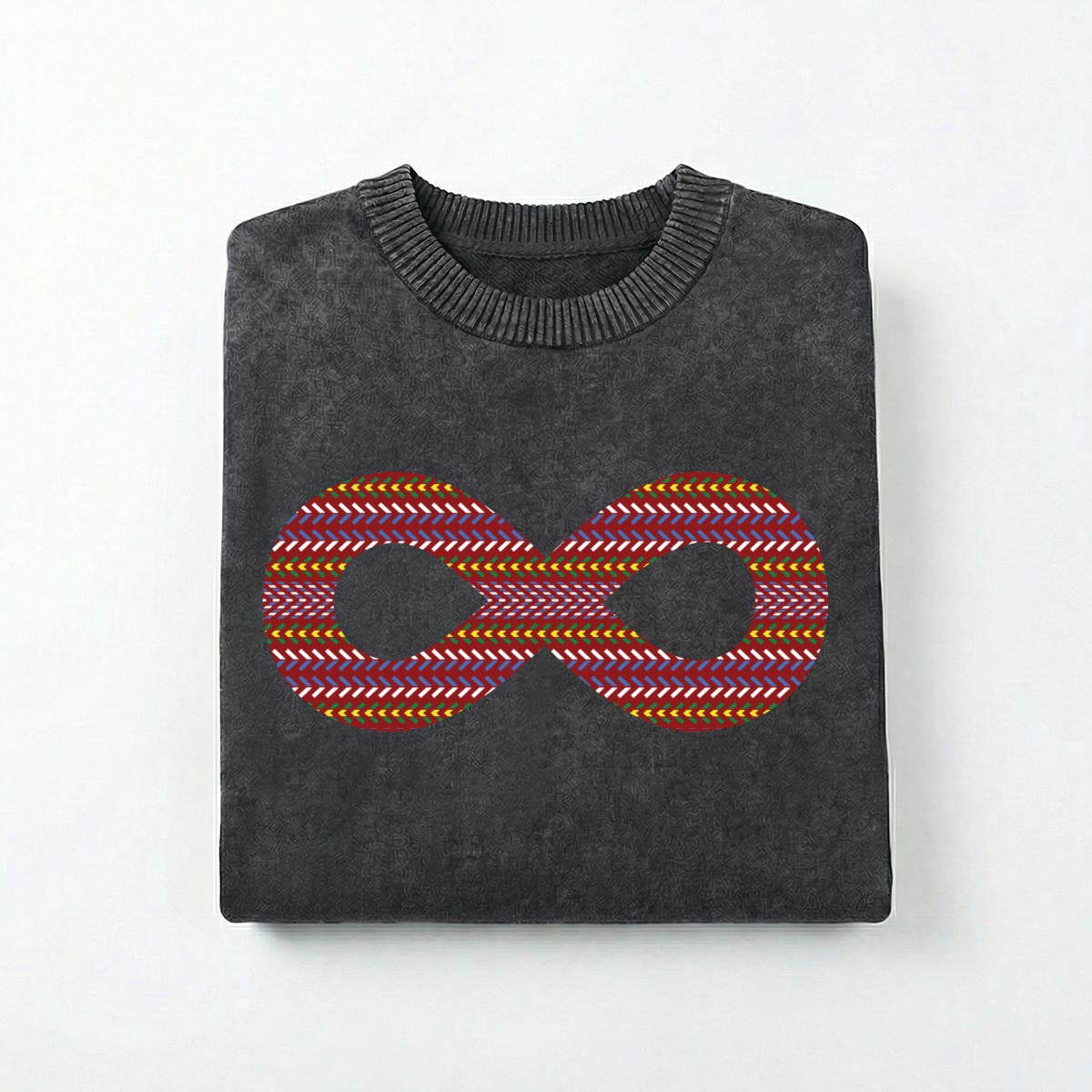 Métis Infinity Sash Vintage Crewneck