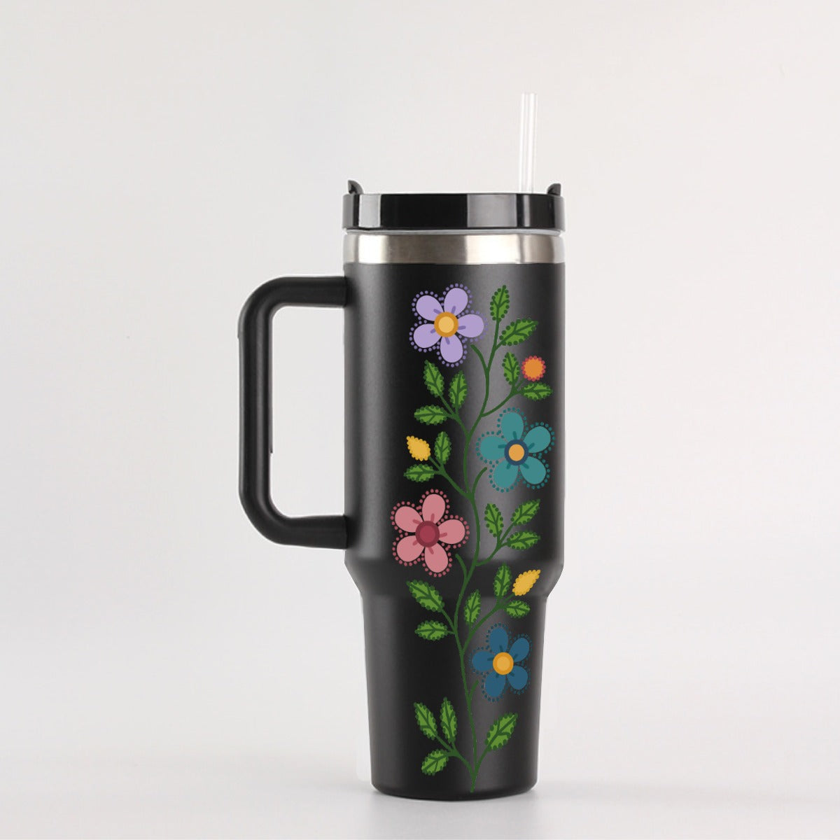 Métis Floral Vine 40 oz Tumbler