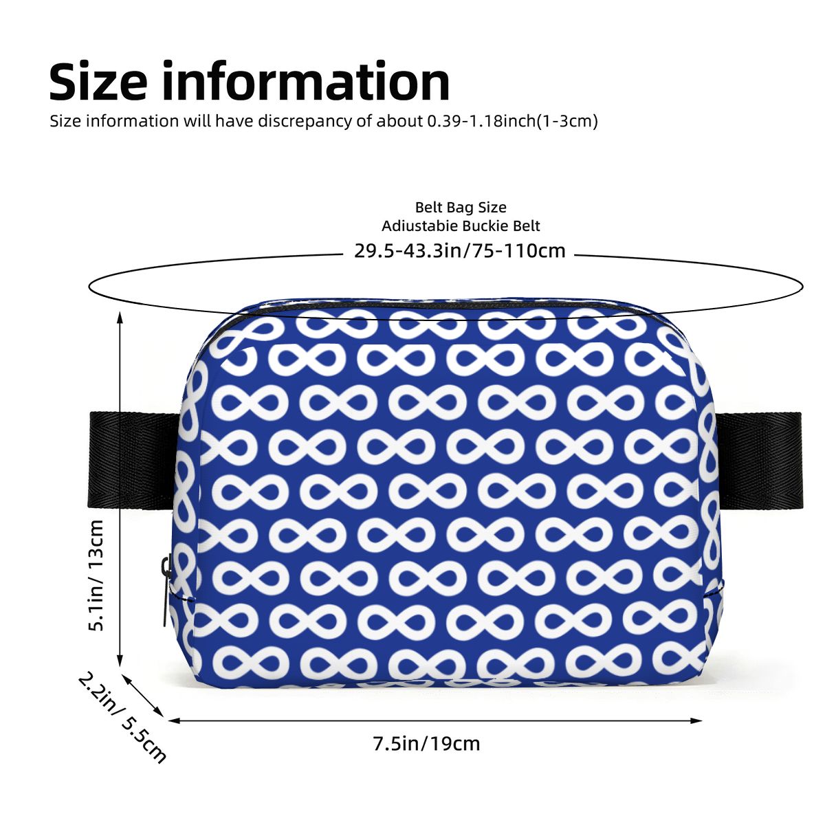 Métis Infinity Pattern Fanny Pack