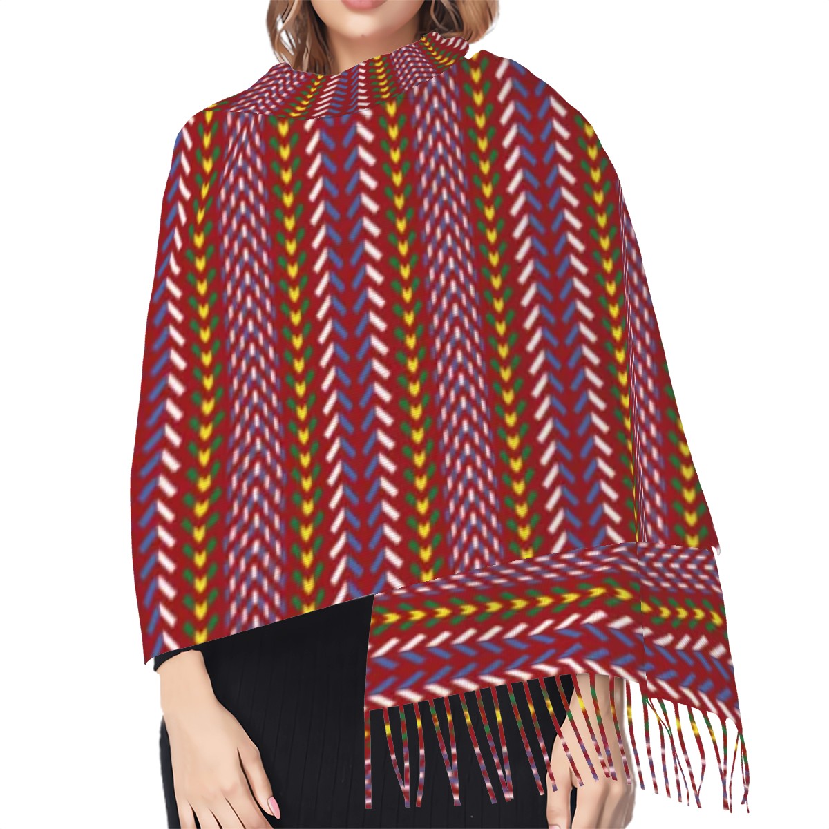 Métis Sash Print Scarf