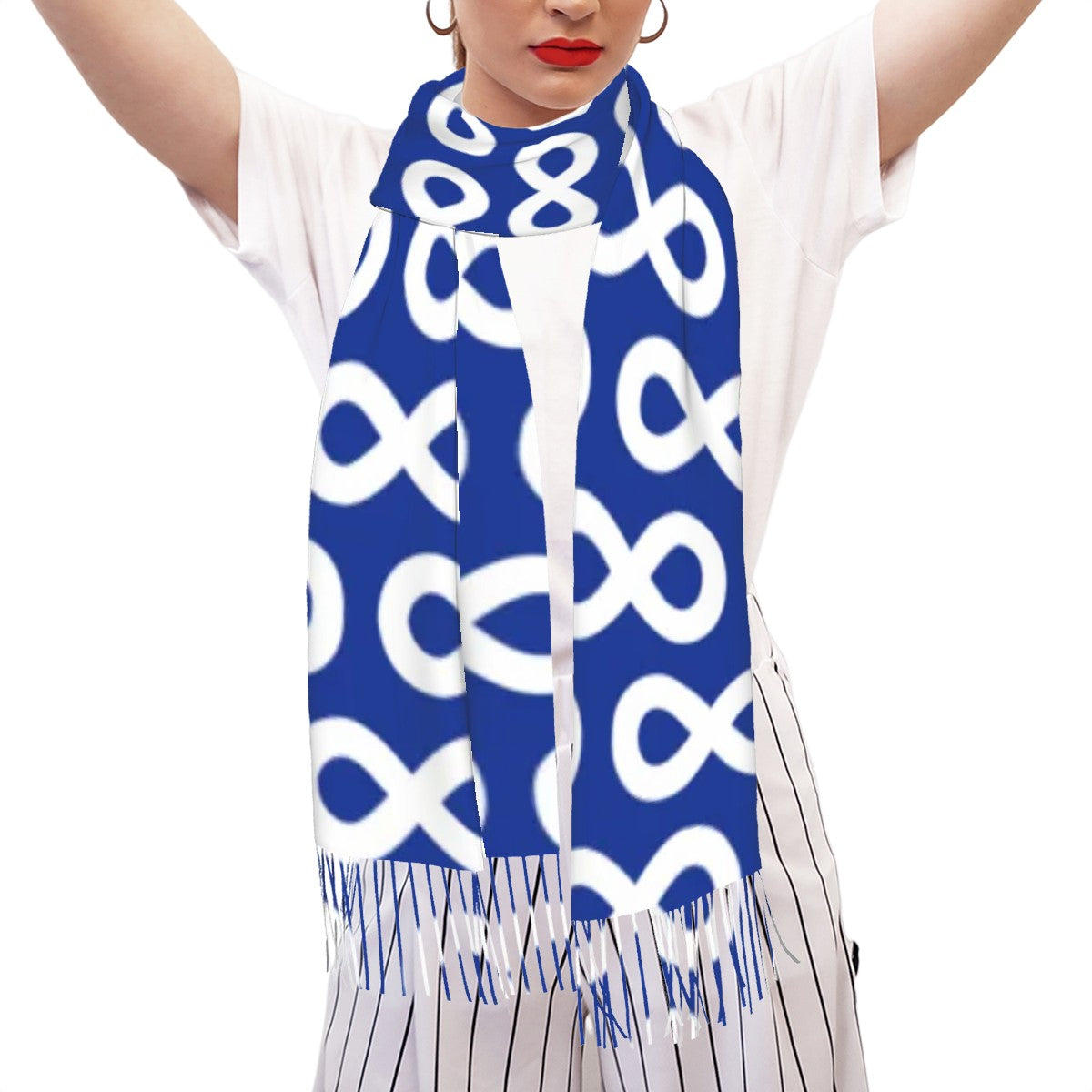 Métis Infinity Pattern Scarf