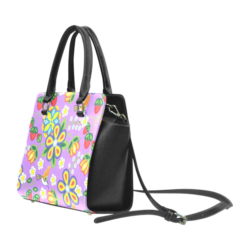 Lavender Meadow Classic Shoulder Handbag