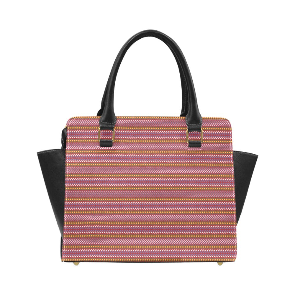 Métis Sash Print Classic Shoulder Handbag
