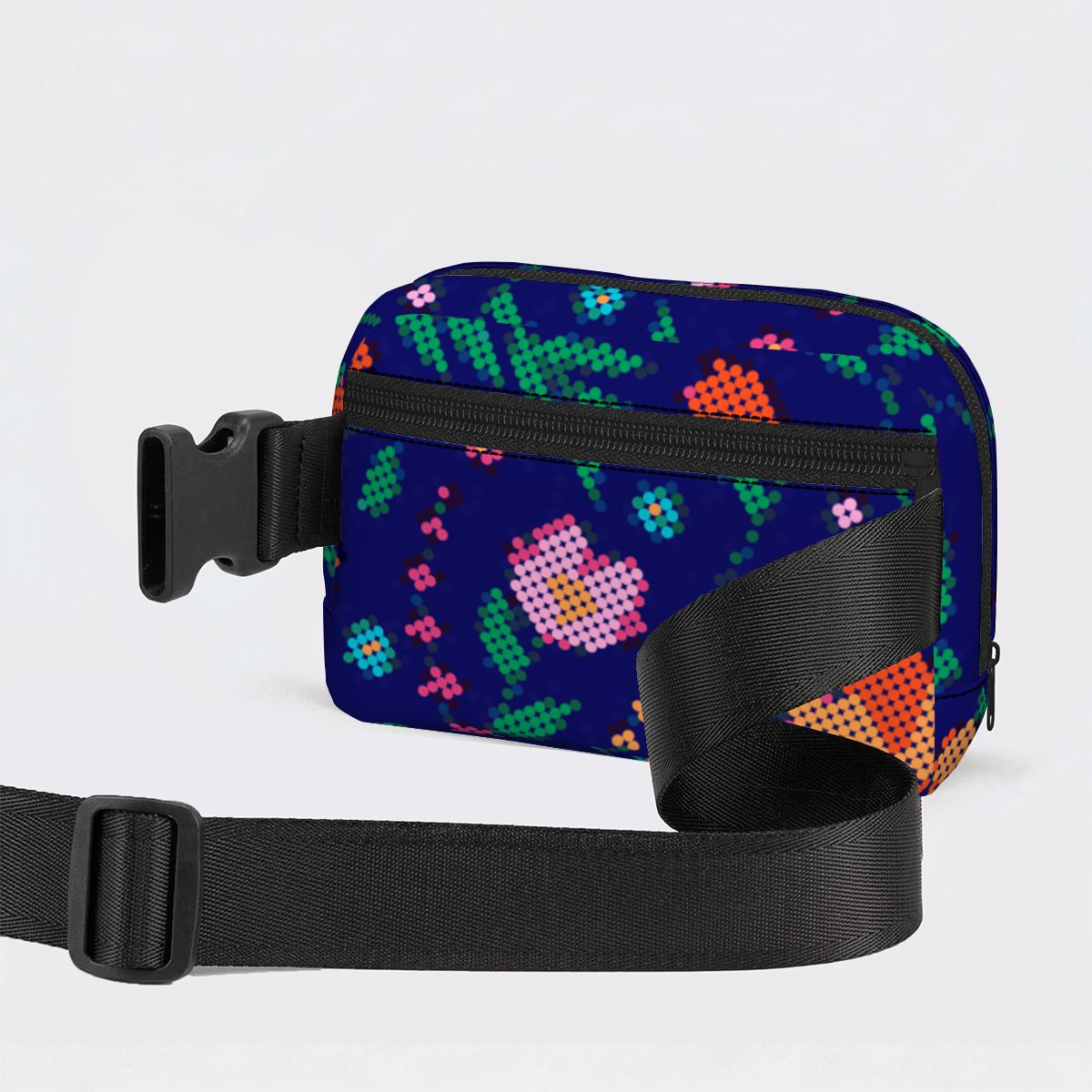 Métis Dotted Floral Fanny Pack