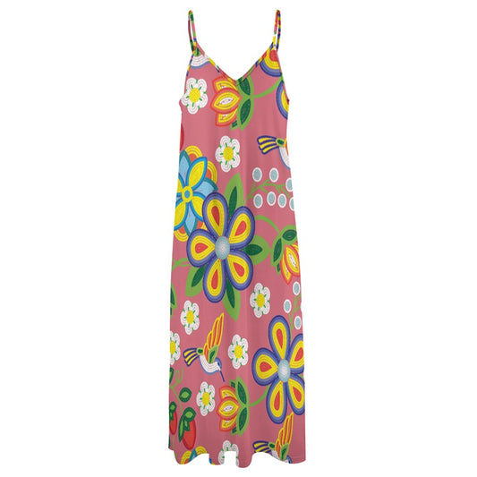 Blush Meadow Maxi Dress