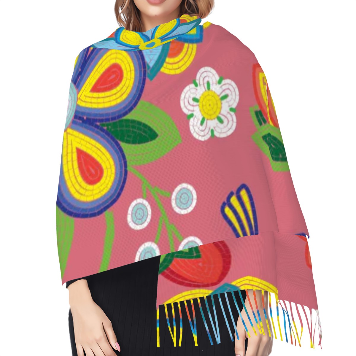 Blush Meadow Scarf
