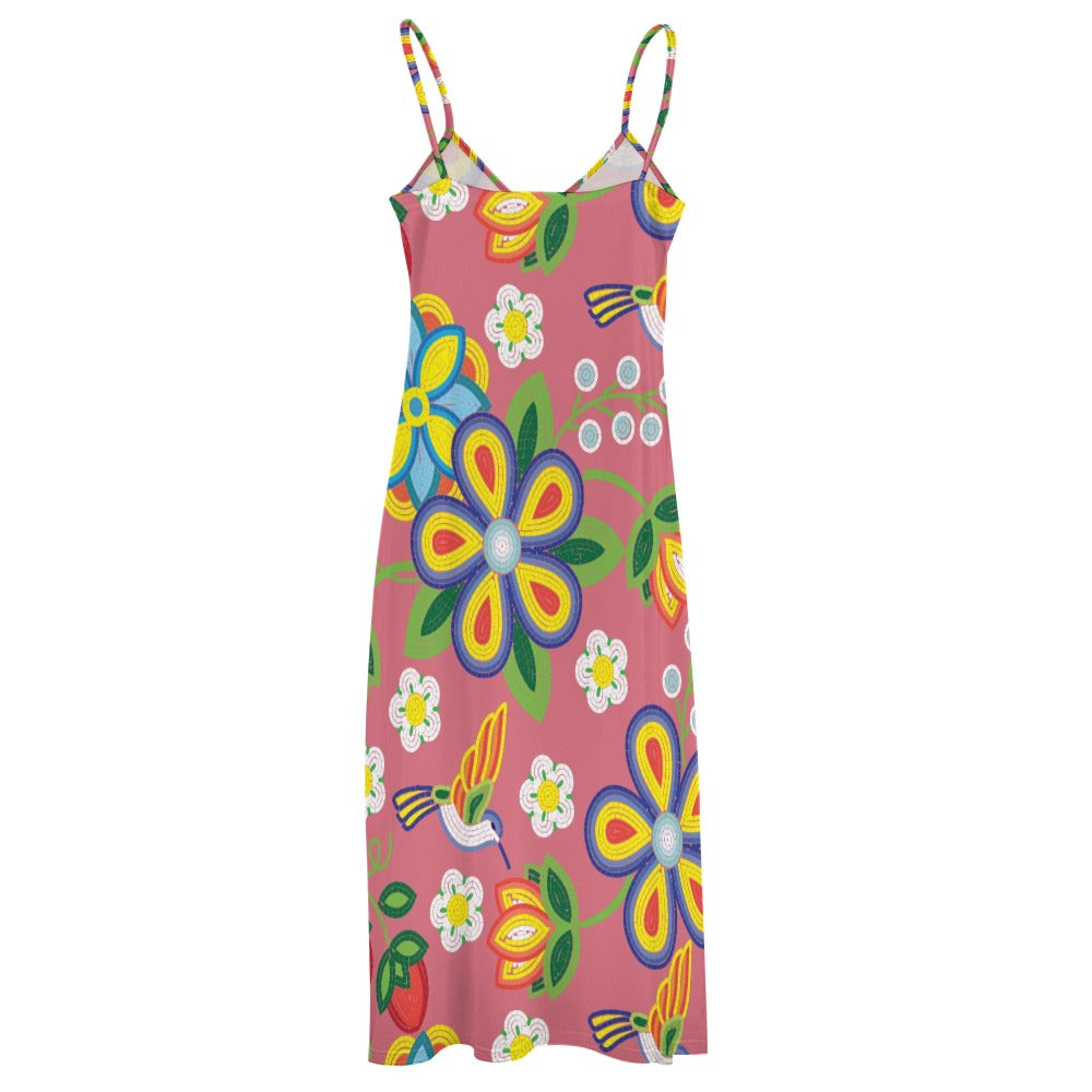 Blush Meadow Maxi Dress