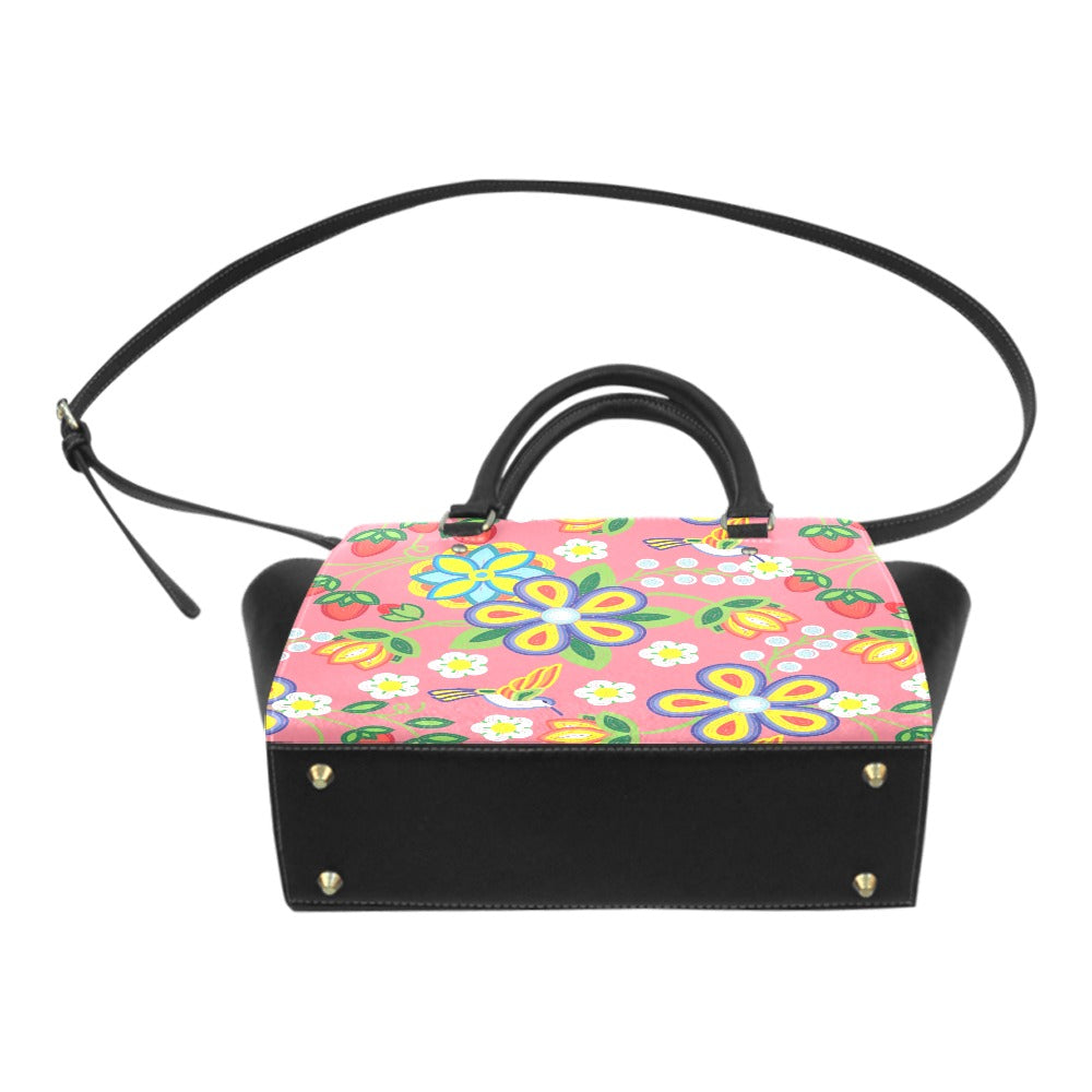 Blush Meadow Classic Shoulder Handbag