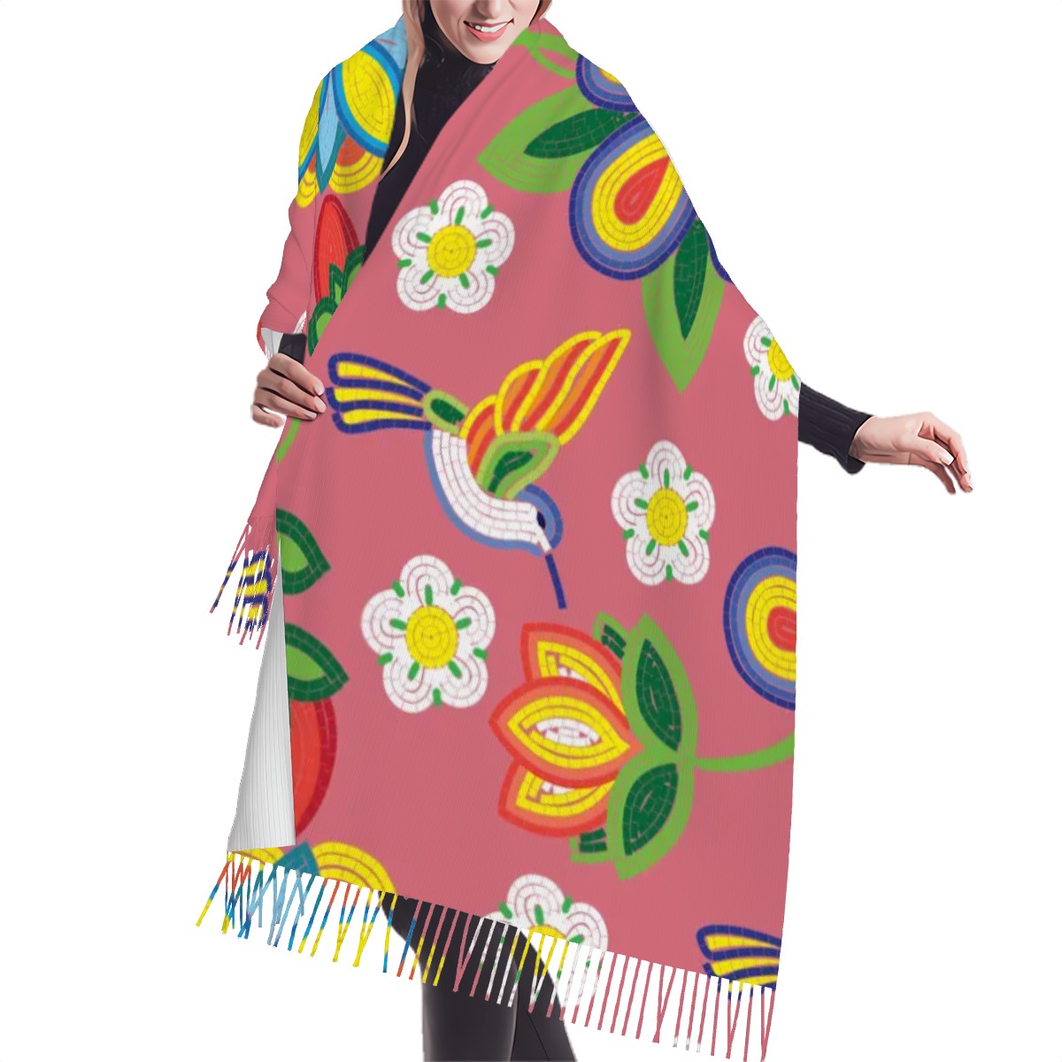 Blush Meadow Scarf