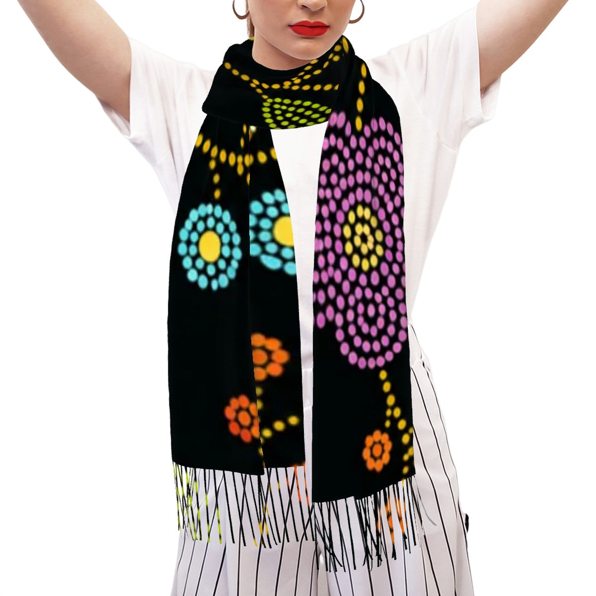 Prairie Bloom Infinity Scarf