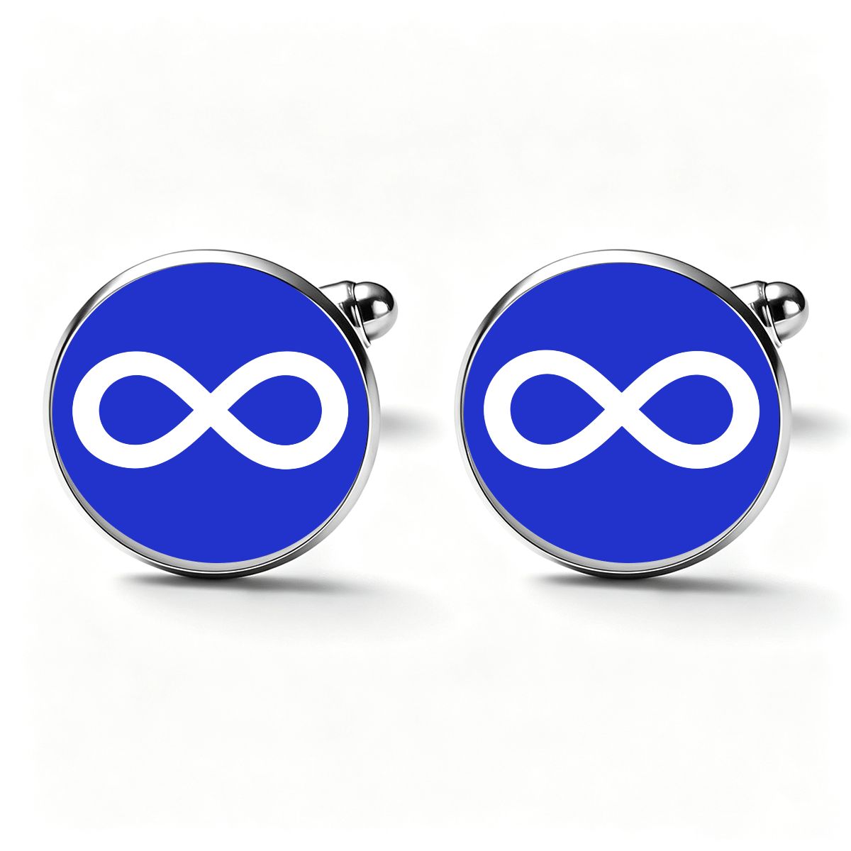 Métis Infinity Flag Cufflinks