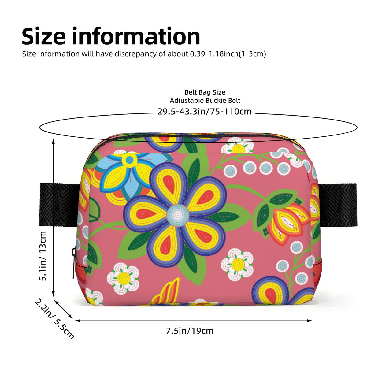 Blush Meadow Fanny Pack
