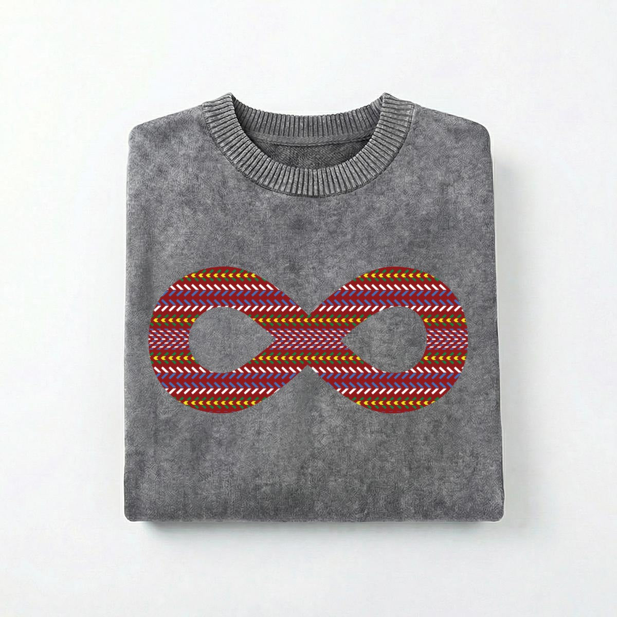 Métis Infinity Sash Vintage Crewneck
