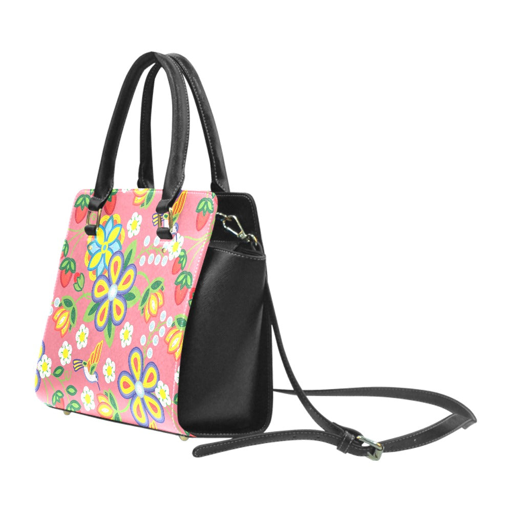 Blush Meadow Classic Shoulder Handbag