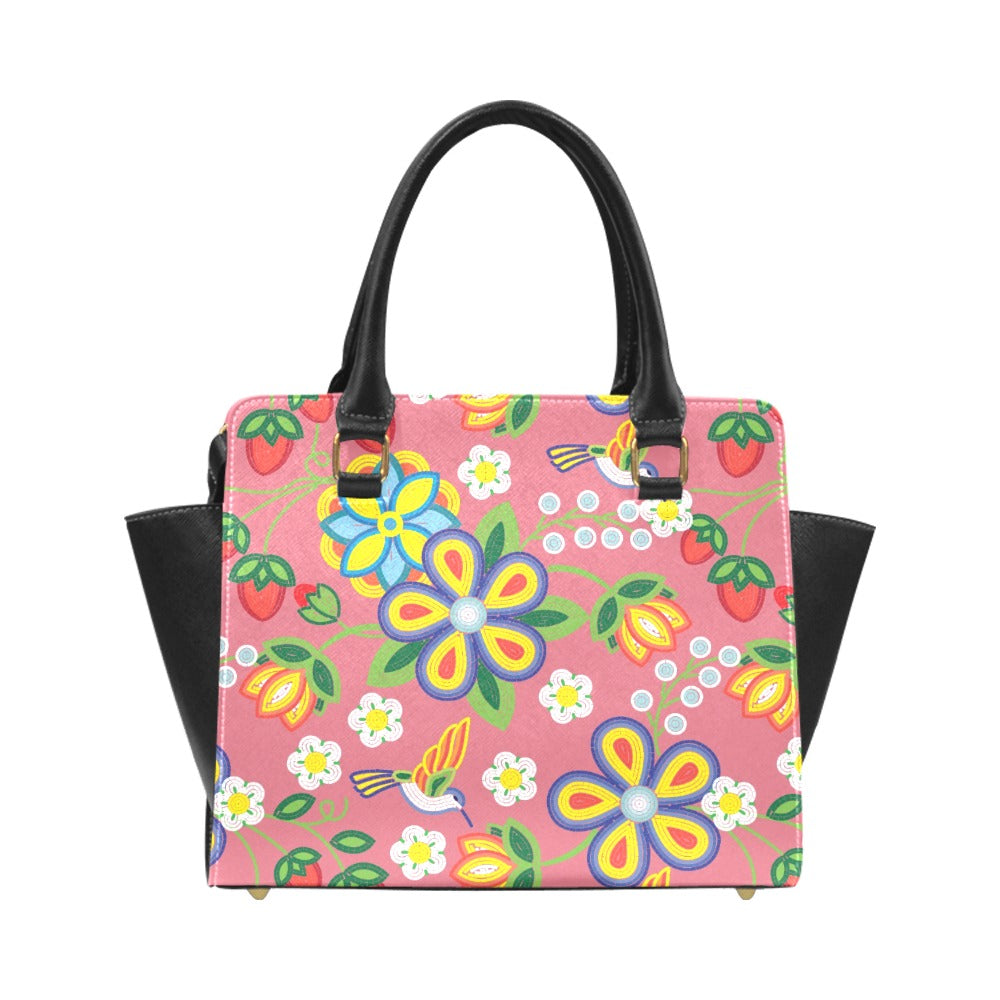 Blush Meadow Classic Shoulder Handbag