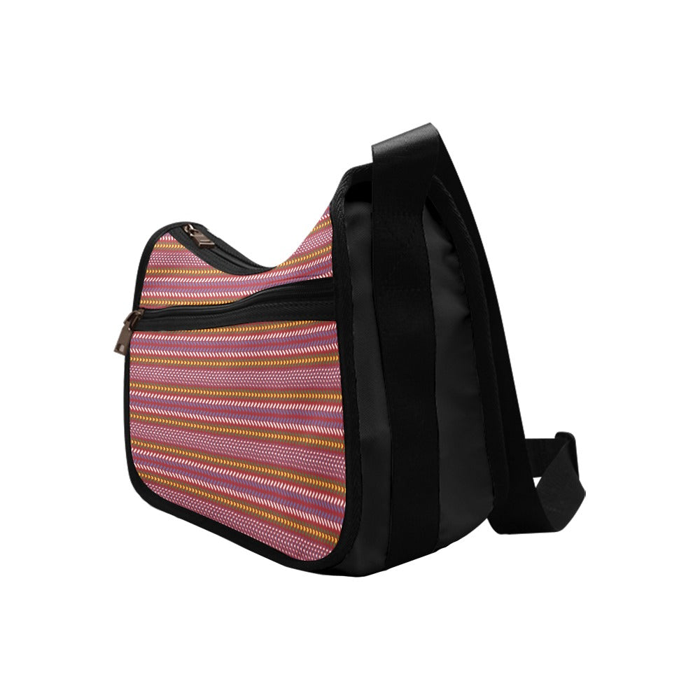 Métis Sash Print Shoulder Bag