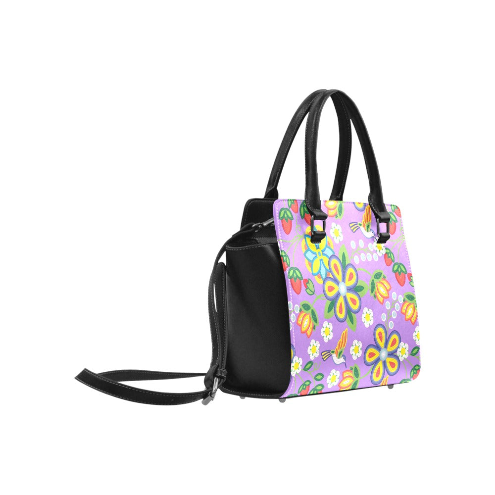 Lavender Meadow Classic Shoulder Handbag