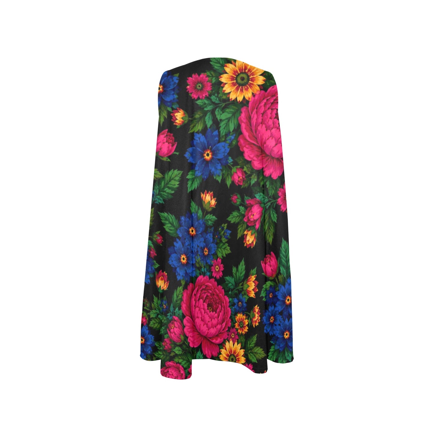 Midnight Kokum Floral Sleeveless Pocket Dress